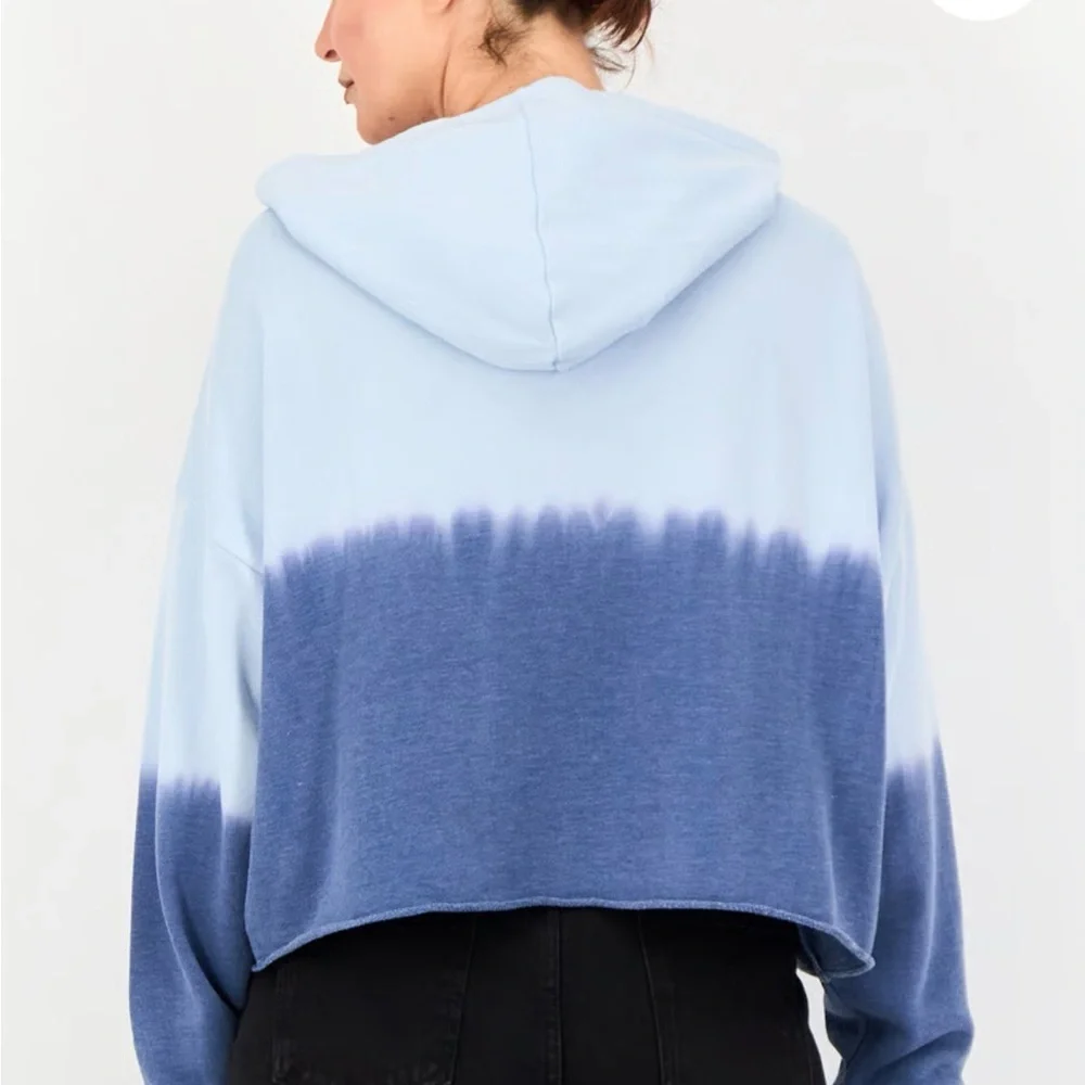 Aerie Blue Gradient Half-Zip Hoodie​